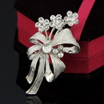 Korea Alloy plating brooch Flowers White k white AC103A  NHDR2218picture3